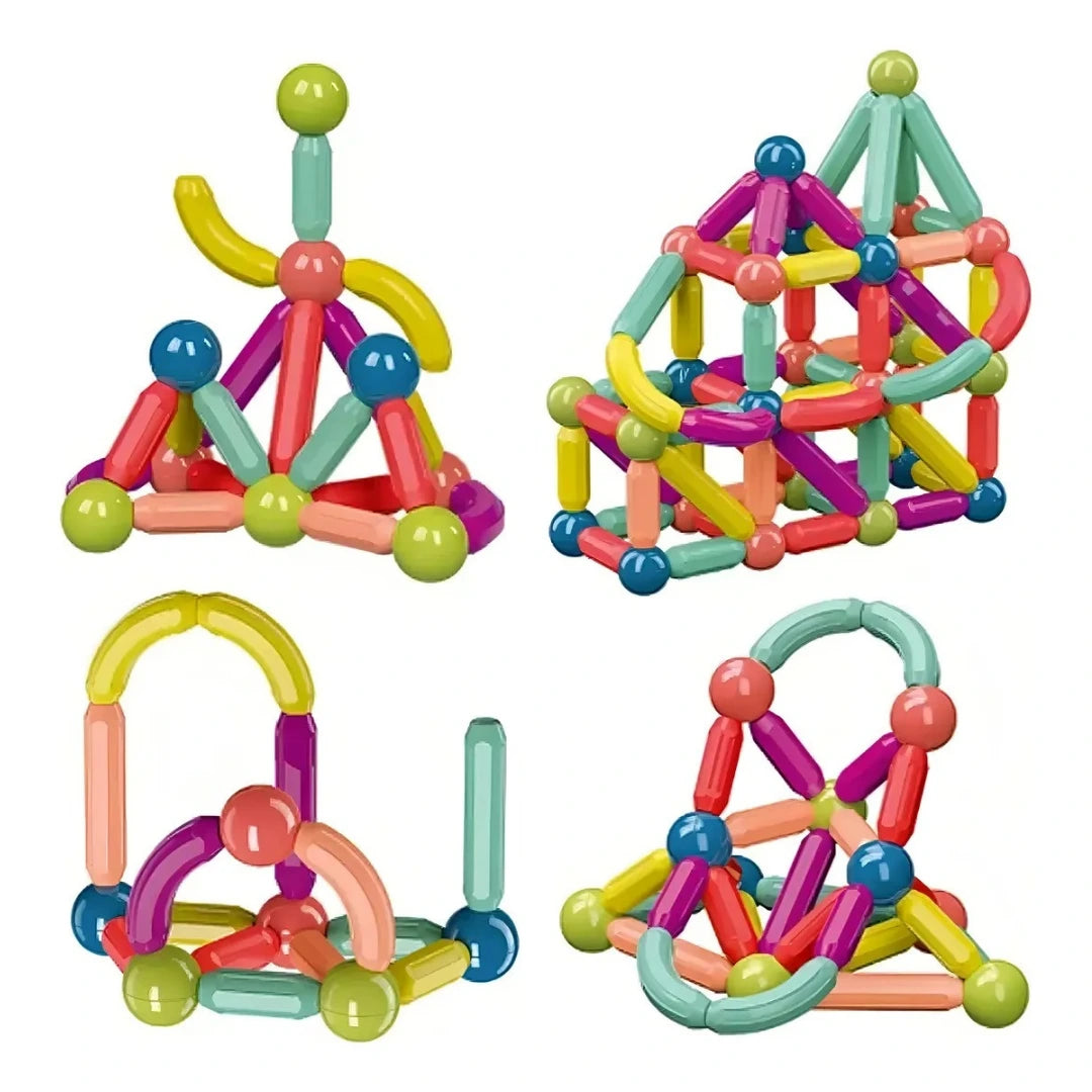 Bloques Magnéticos 96 Piezas