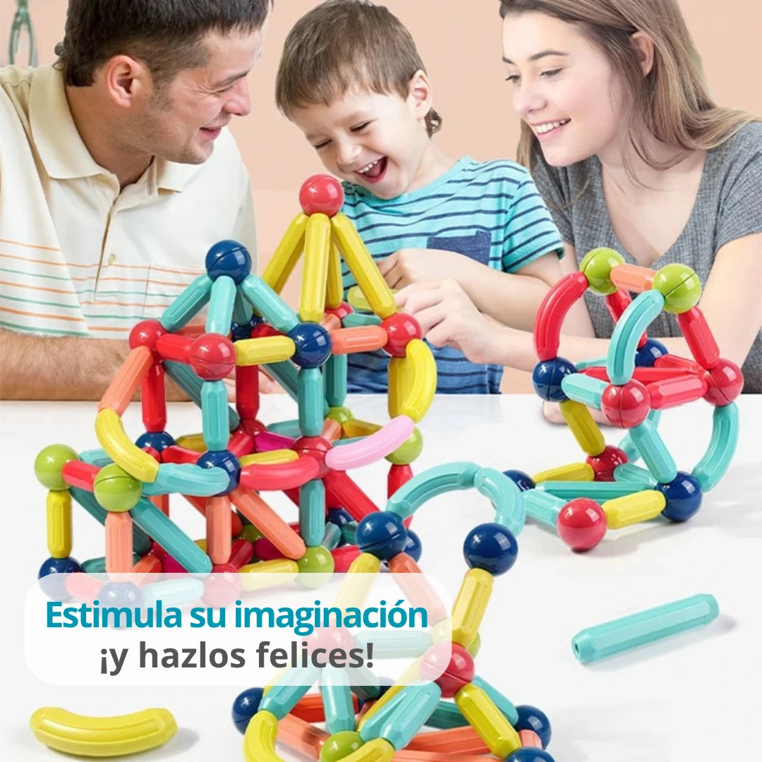 Bloques Magnéticos 96 Piezas