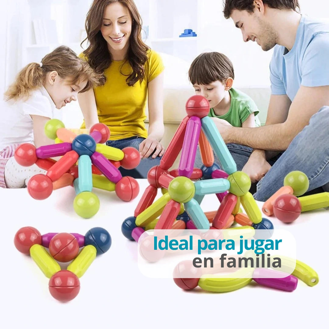 Bloques Magnéticos 96 Piezas