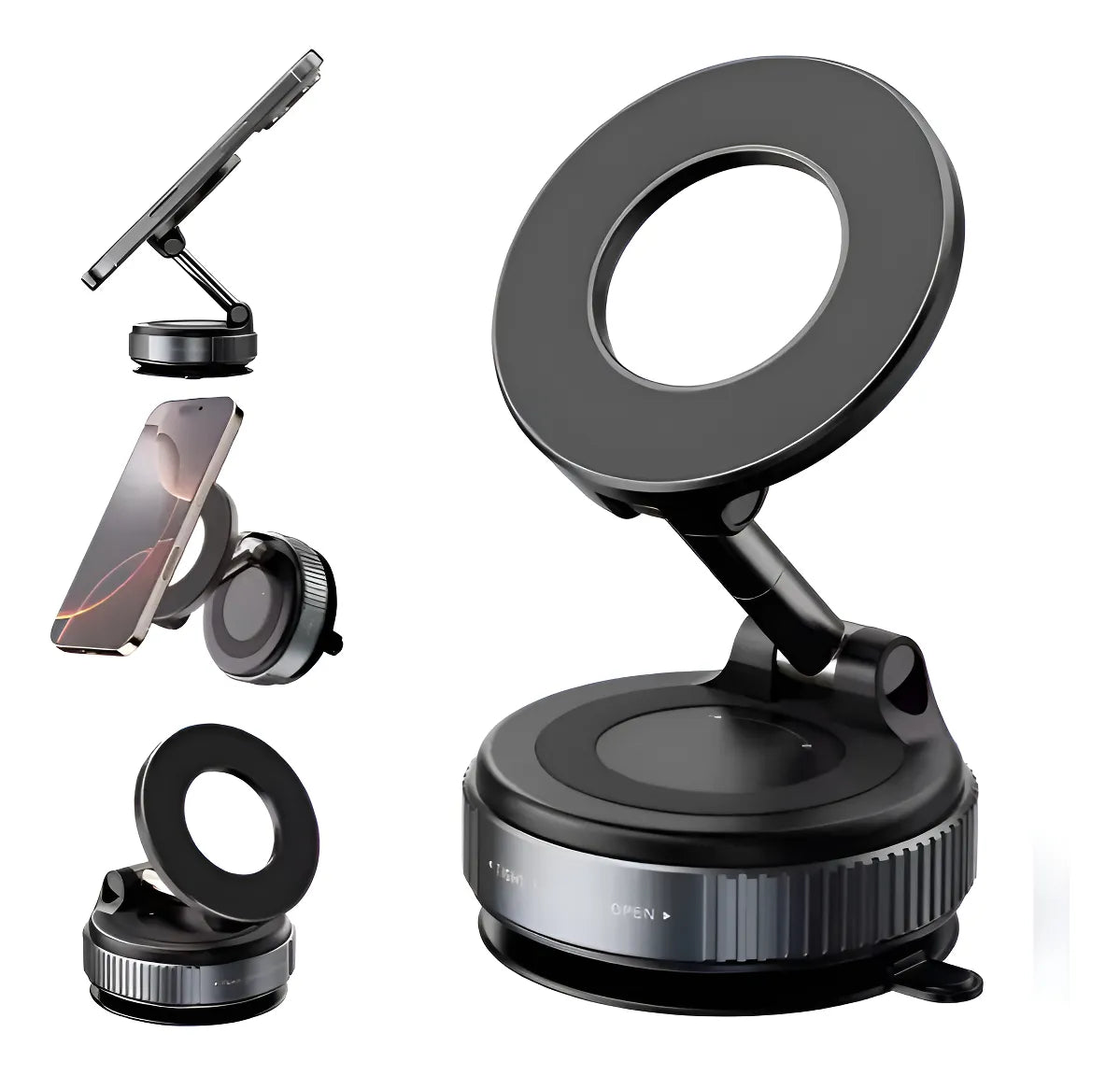 SOPORTE 360° + Rebatible